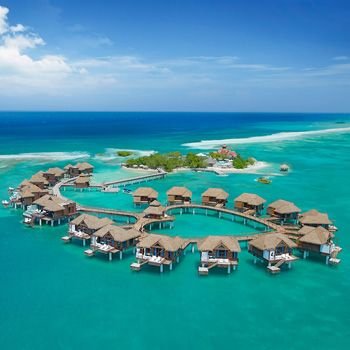 Sandals Royal Caribbean, featuring a private island and luxurious amenities for couples